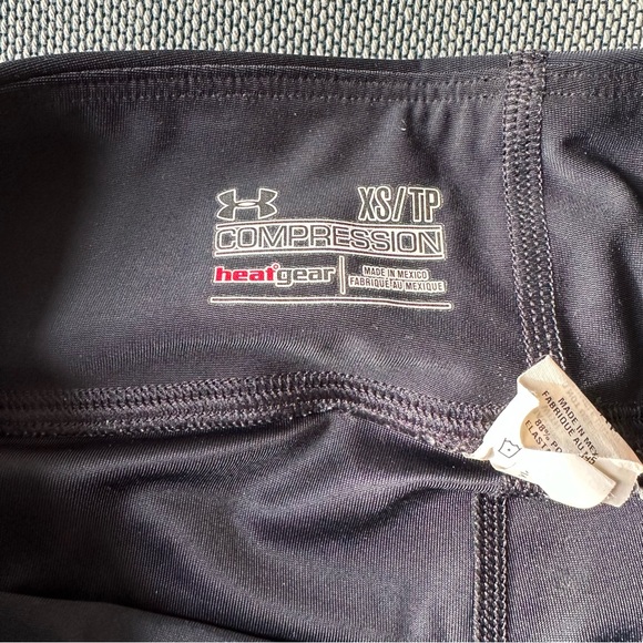 Under Armour heat gear compression leggings black XS - Picture 6 of 9